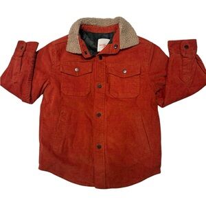 (B26) Cat & jack button up corduroy jacket